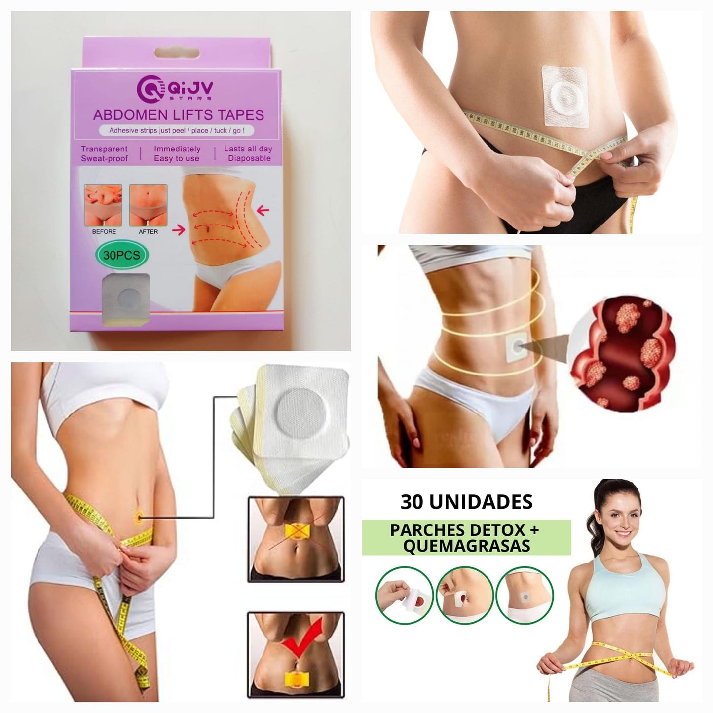 PARCHE ADELGAZANTE (caja de 30 parches)